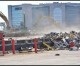 Wind gusts whip up dirt at American Axle demolition site