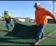 It’s out with the old and in with a new turf at Keyworth Stadium It’s out with the old and in with a new turf at Keyworth Stadium