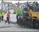 Caniff parking lot repaving is moving along Caniff parking lot repaving is moving along