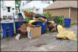 City Councilmember Robert Zwolak says homeowners are unfairly being charged twice for garbage service.