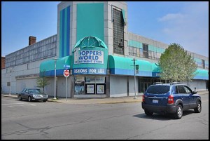 The owner of the former Shoppers World is a candidate for city council, and there are questions about what he plans to do with the building besides letting it sit vacant. 