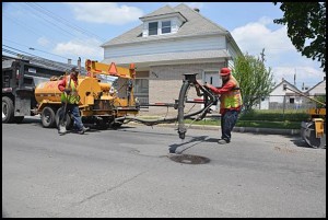 After a short delay in repairing potholes, work is set to resume soon.