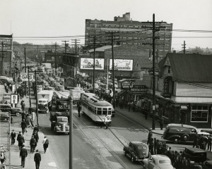 The Baker Streetcar line was once a popular streetcar route in Hamtramck. It ran down Jos. Campau. 