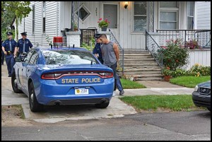 State police arrest an Edwin St. man after a high-speed chase.