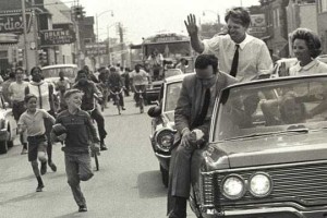 This month is the 50th anniversary of Robert Kennedy’s visit to Hamtramck. He was campaigning to seek the Democratic presidential nomination. He died a month later in Los Angeles after being shot by an assassin. Photo courtesy of the Hamtramck Historical Museum