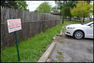 Another towing company has come under criticism for aggressively towing cars from a private parking lot that abuts a city-owned parking lot on Goodson, next to Veterans Memorial Park. 