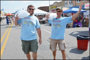 Hamtramck Labor Day Festival organizers Konrad Maziarz and Shannon Lowell could use some helping hands this year. The festival will be held Sept. 1-3. 